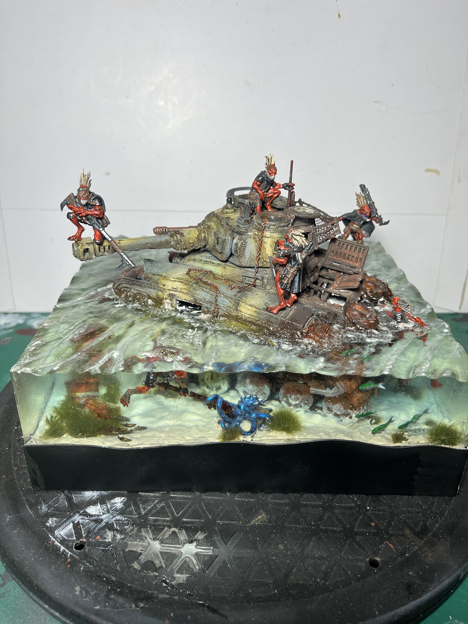 The Finished Diorama of 'Scavengers': A Masterpiece Unveiled