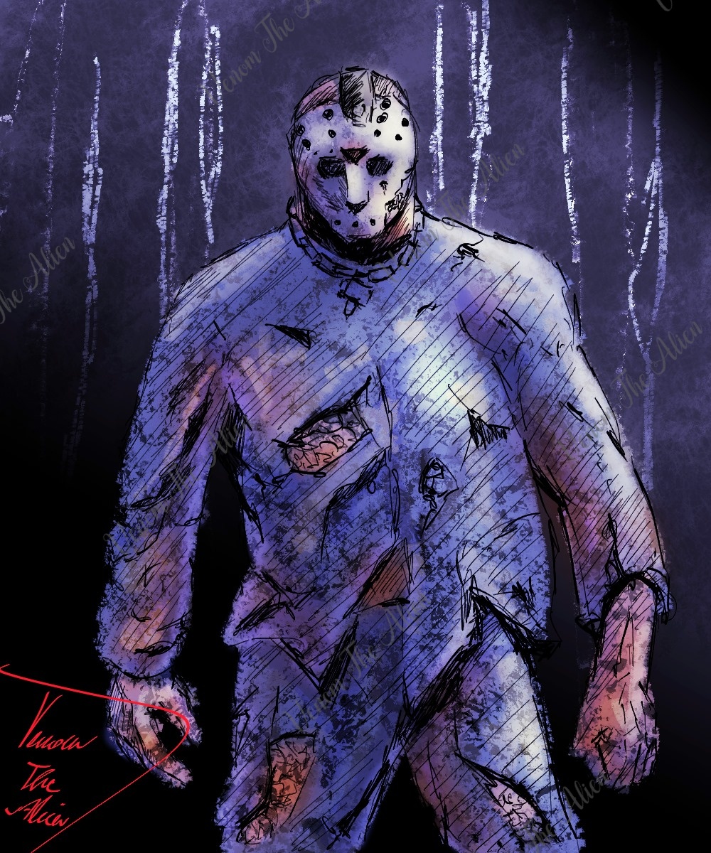 My Artistic Take on Jason Voorhees