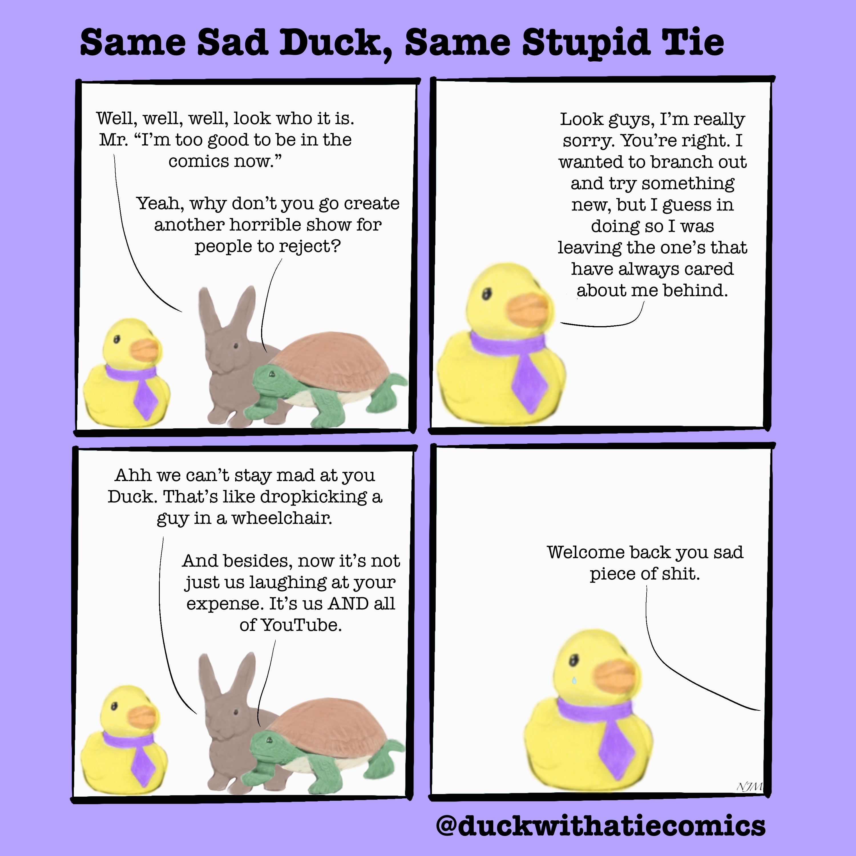 Same Sad Duck, Same Ridiculous Tie - March 2, 2025