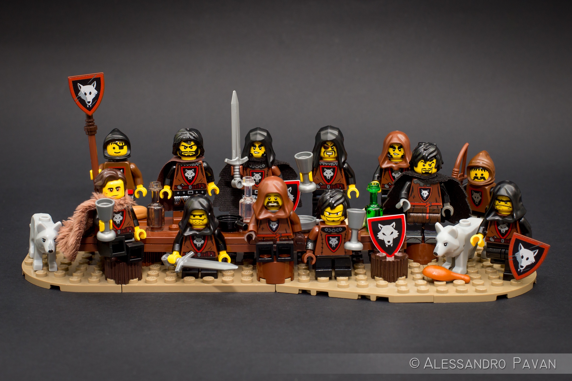 Unleashing the LEGO Wolfpack: A Creative Build