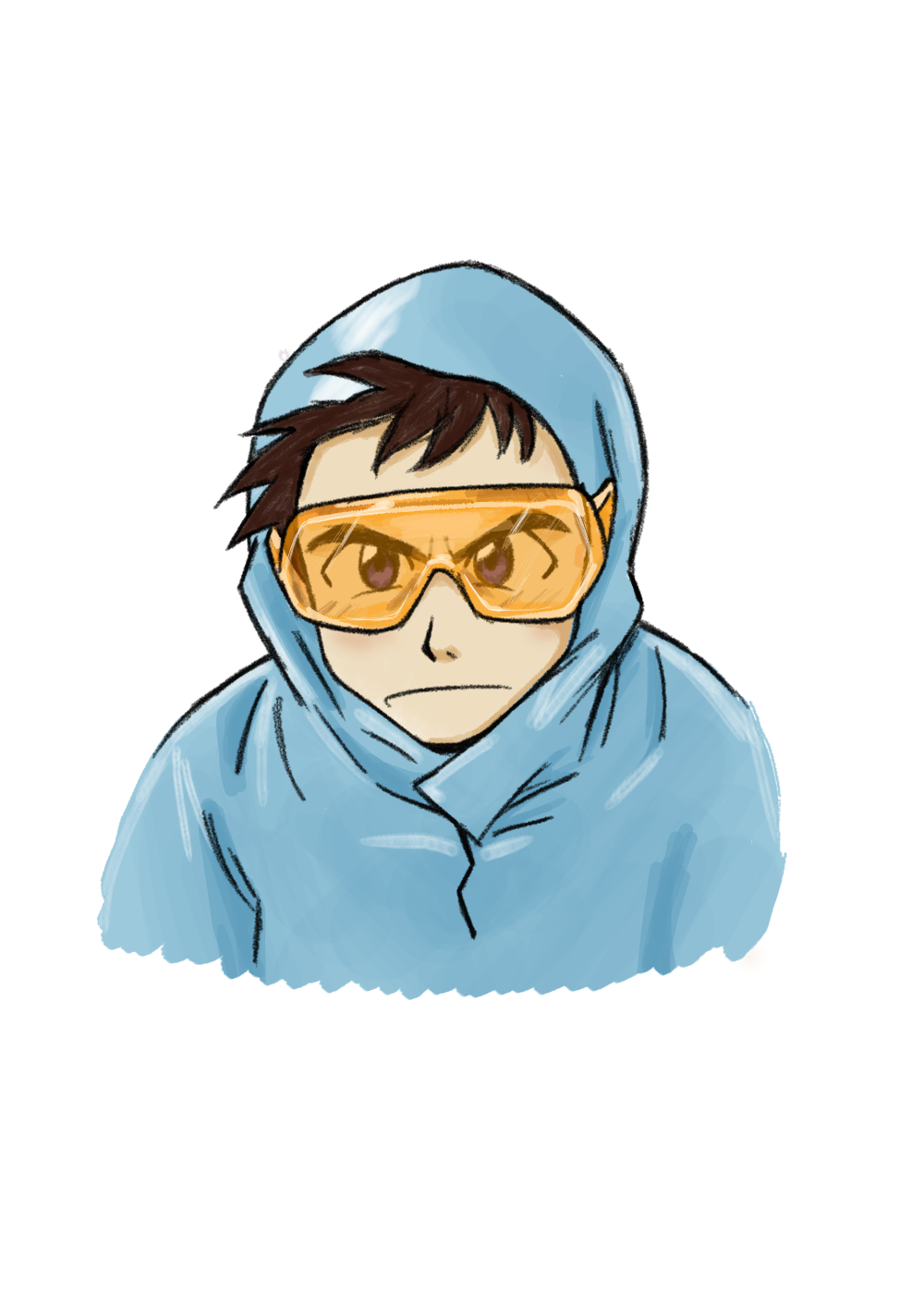 Naota from FLCL: Artistic Tribute by u/robertraccoon