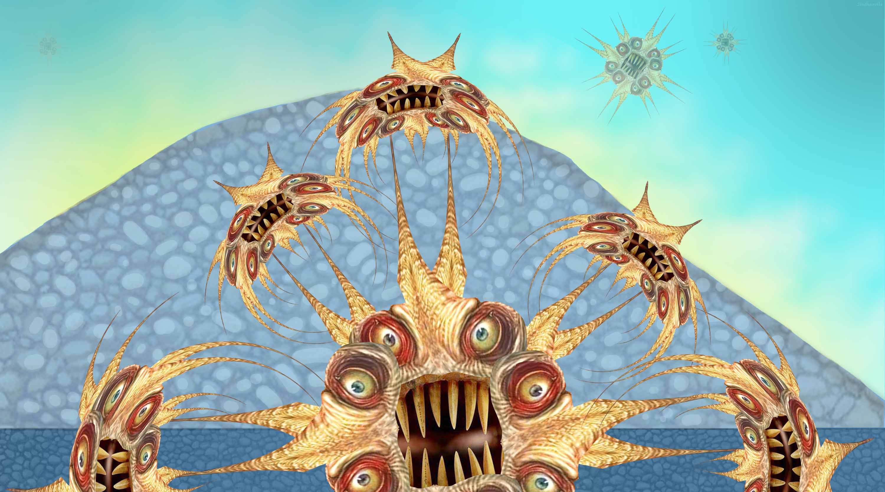 The curious roving eye