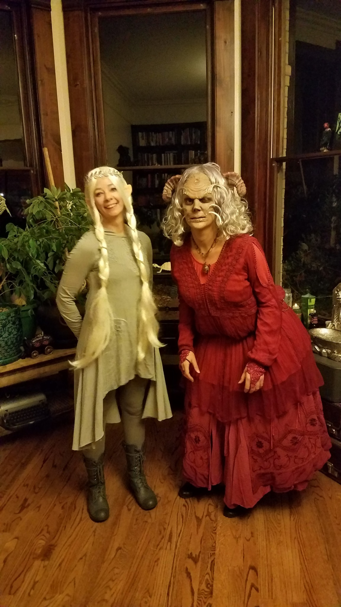 My Sister Dressed as Aughra for Halloween - Epic Costume!