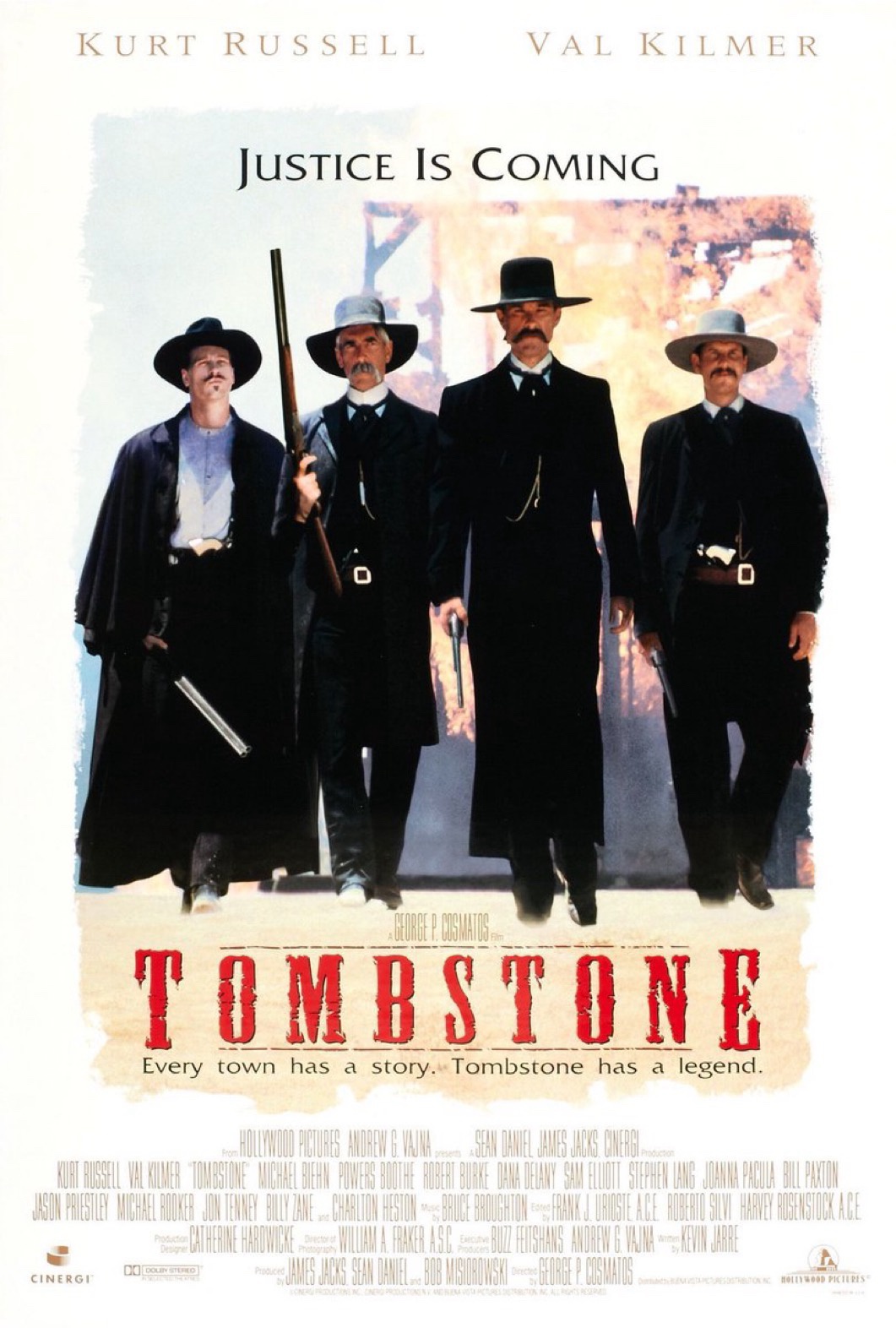 Can you believe 'Tombstone' hit theaters 31 years ago on December 25, 1993?