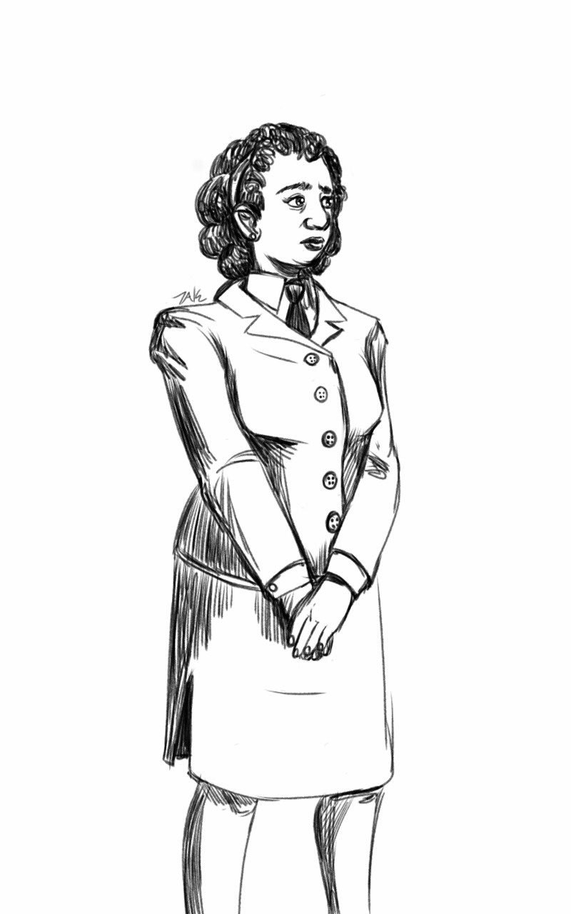 Daily Sketch: Standing Strong Amidst the Nonsense