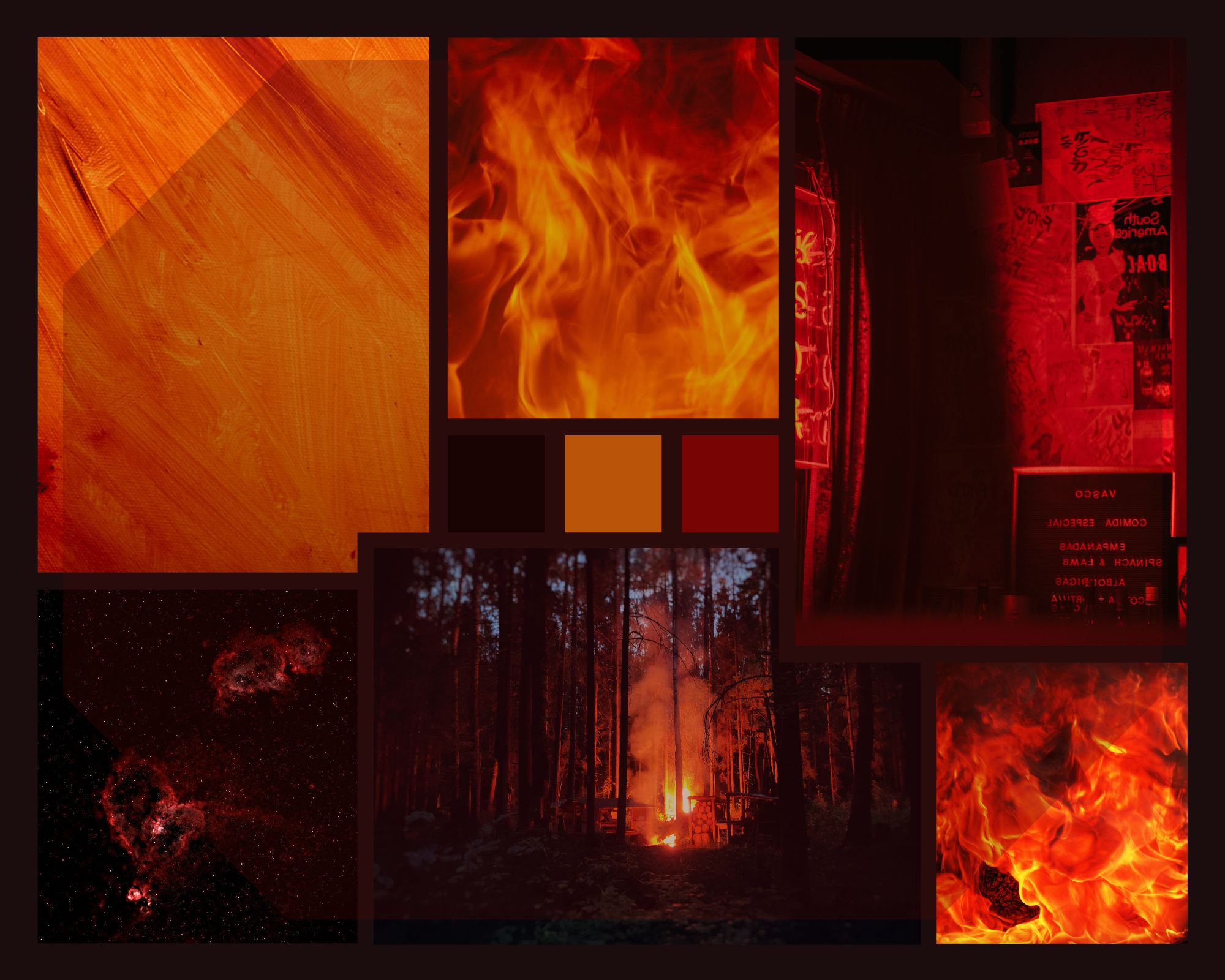 Are aesthetic mood boards still popular? Check out these designs I created on Canva for you to use!