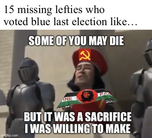 Only 5 million out of that 15 would have at least snagged the popular vote.