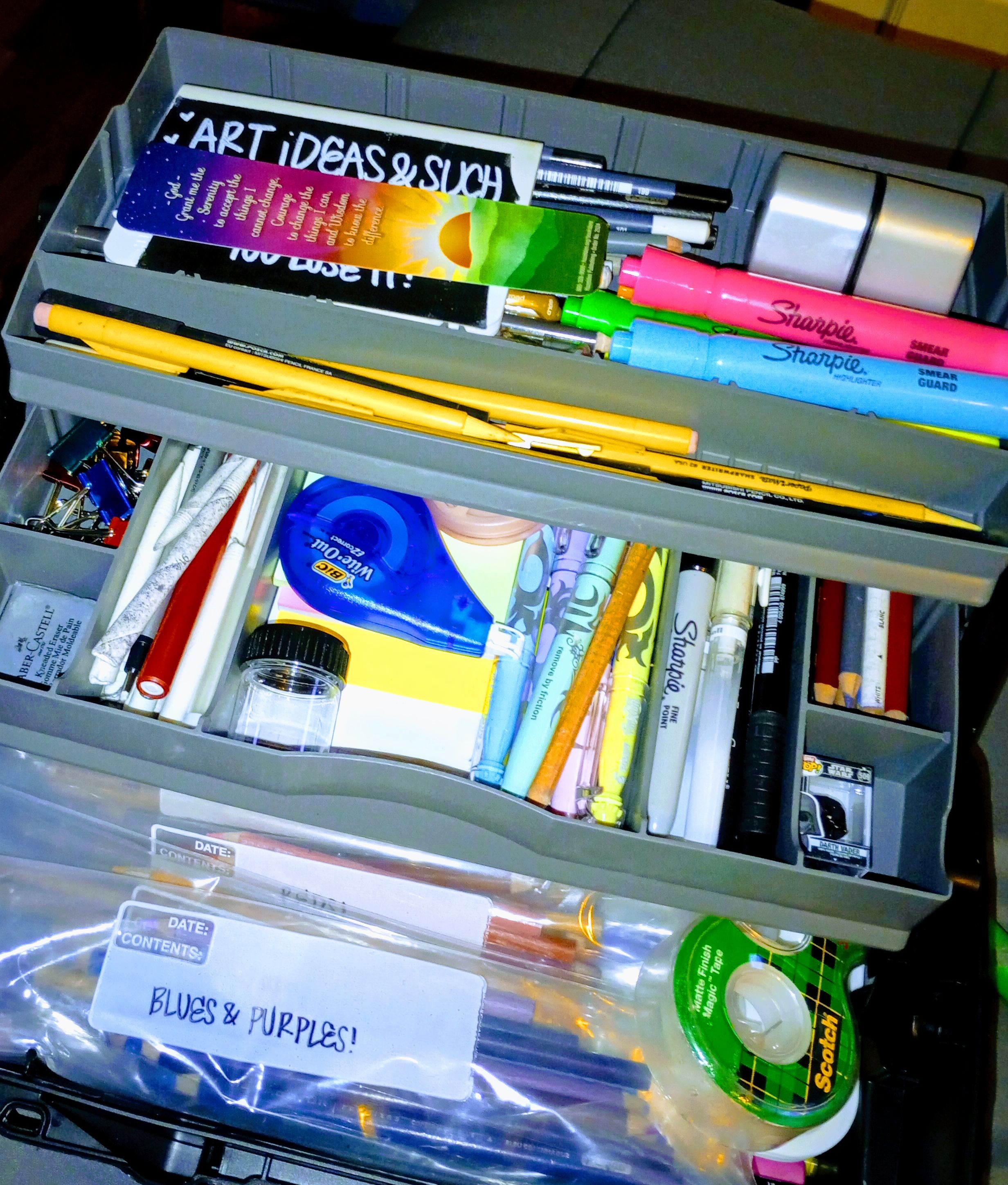 Excited for Tomorrow: My Birthday Surprise is an Art Supply Box from My Sibling!