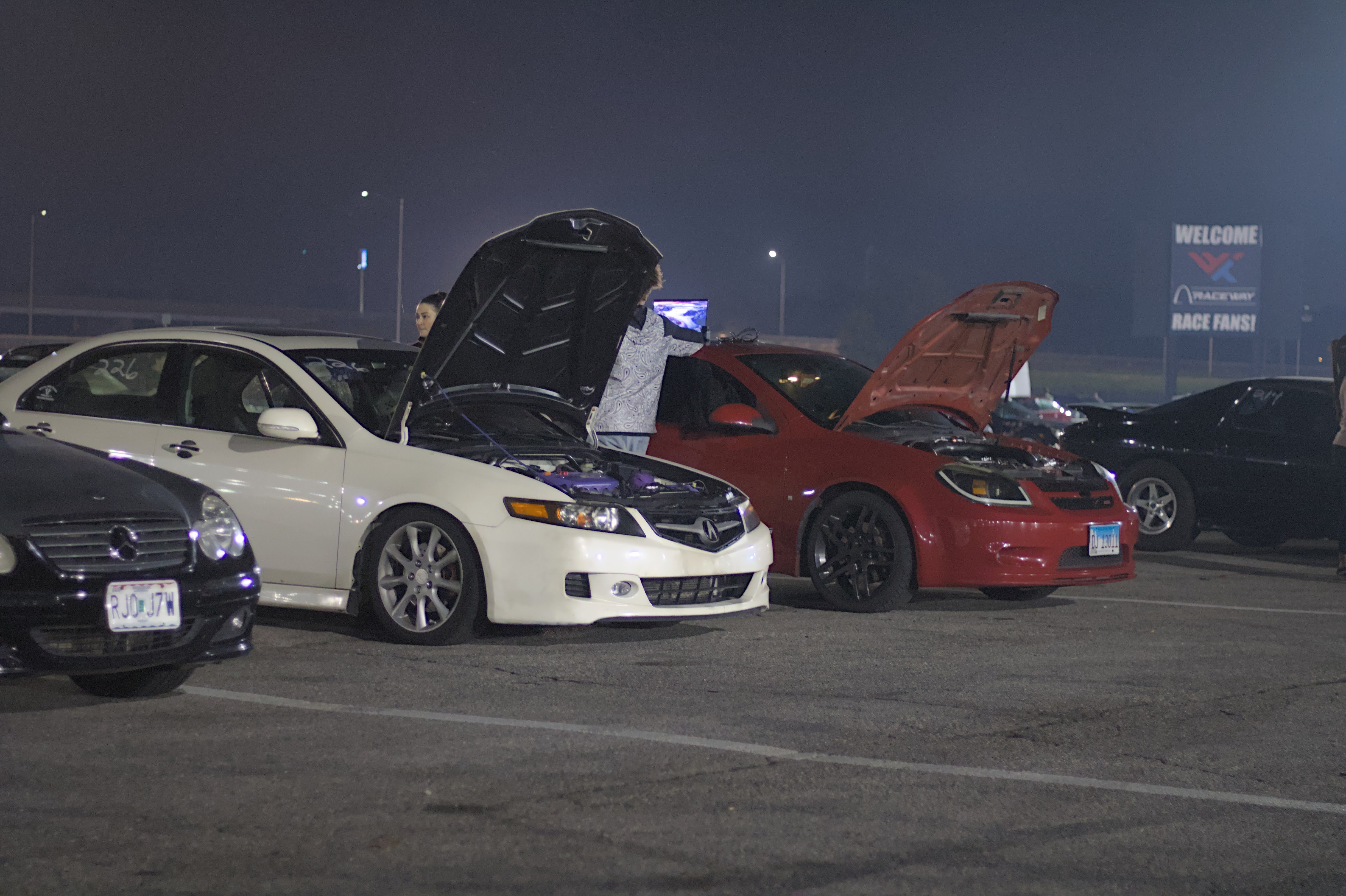 Capturing the Thrills of Midnight Madness at St. Louis Racetrack