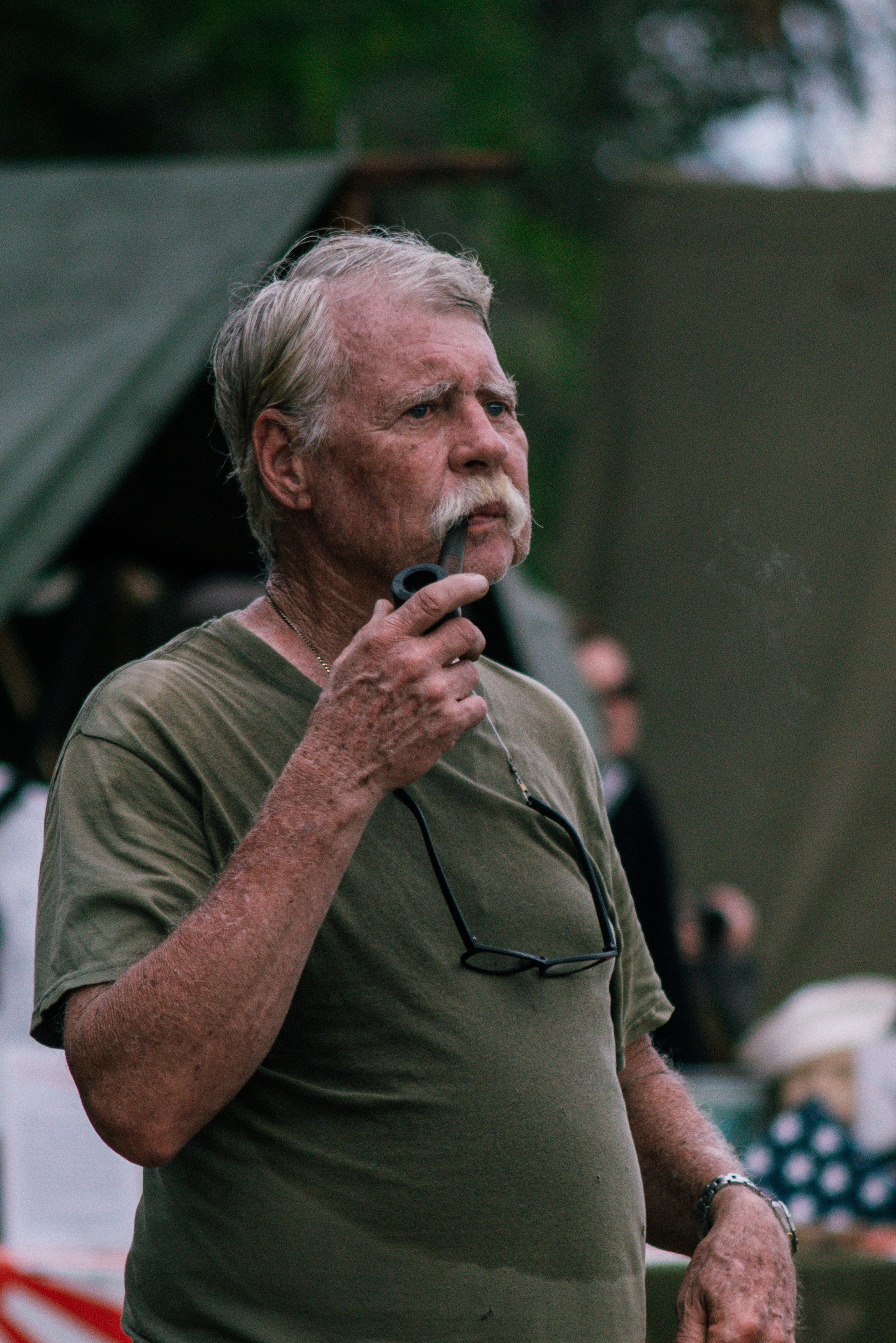 The stylish old man with a Minolta 135mm f/3.5 lens