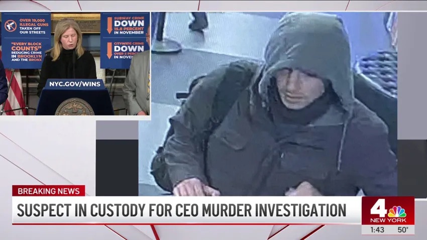 Breaking News: Suspect Arrested in CEO Murder Case