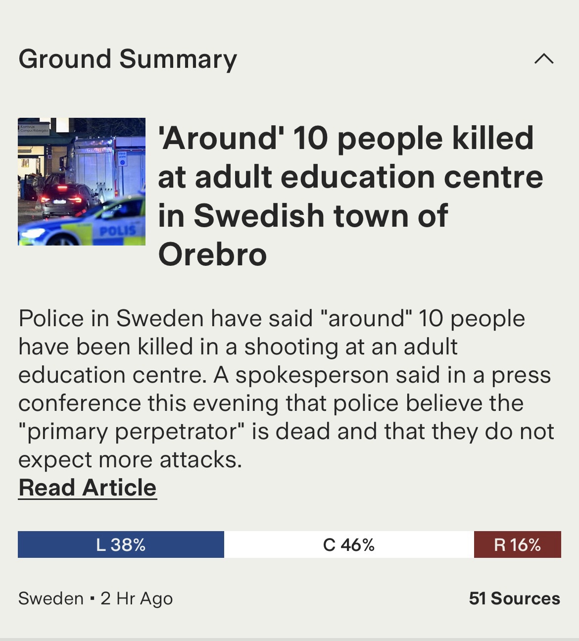 Oh No, Sweden! Looks Like the USA Has Infected You!