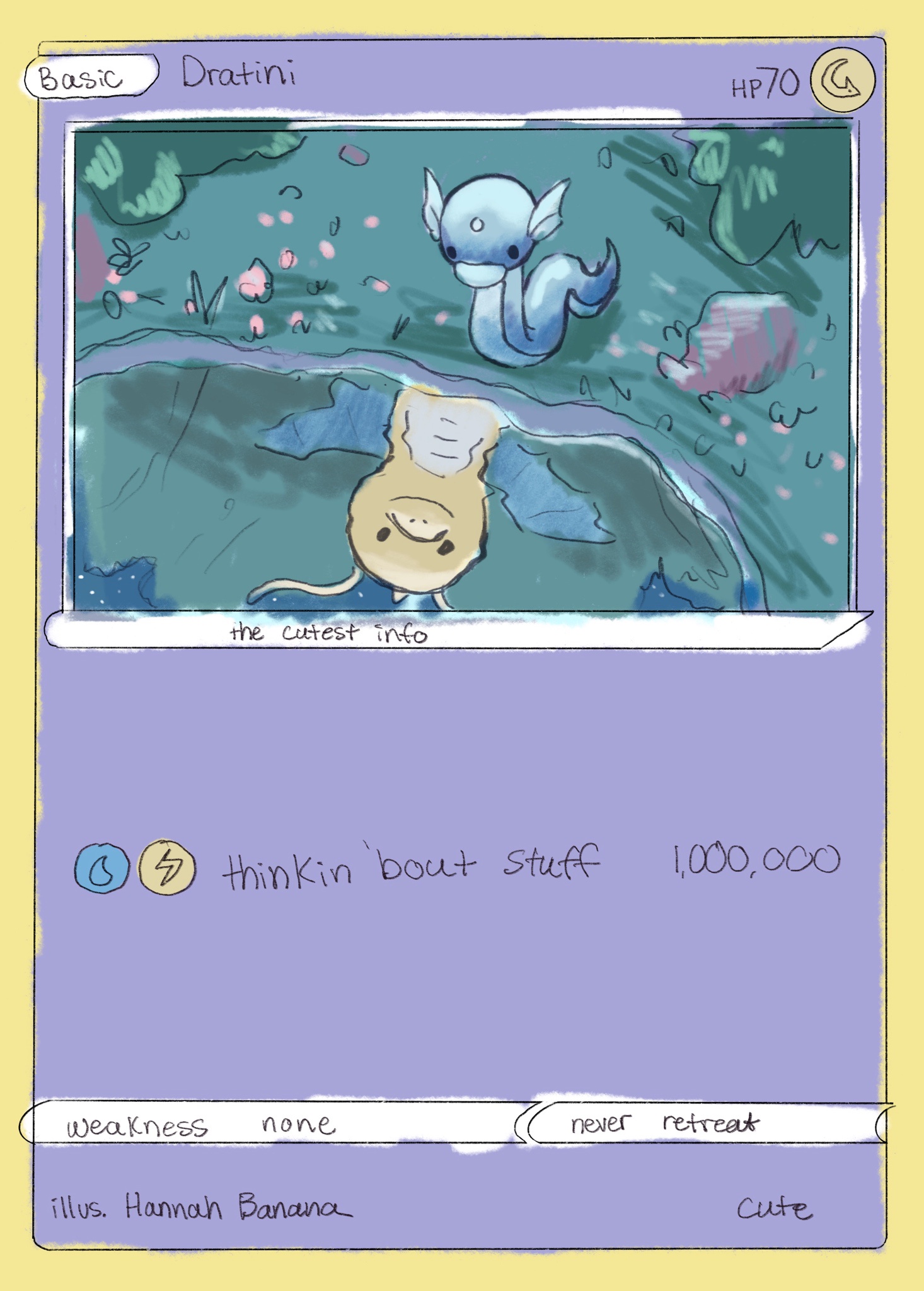 Whimsical Pokémon Cards I've Been Doodling!