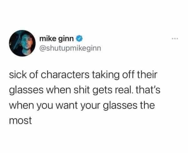 The Struggles of a Glasses Wearer: So Relatable!