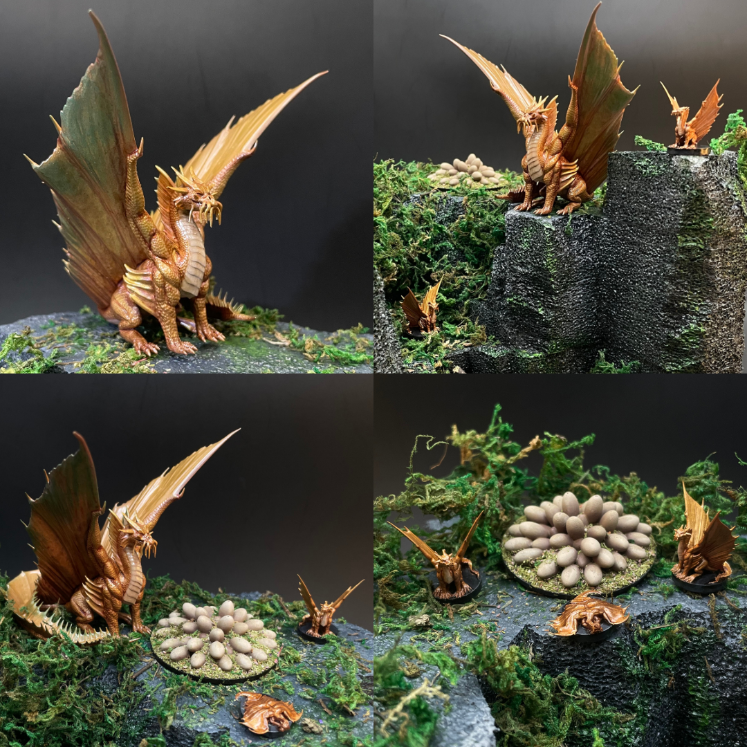 Check Out the Submissions for the February 2025 MZ4250 3D Printing & Painting Contest: Metallic Dragons Theme!