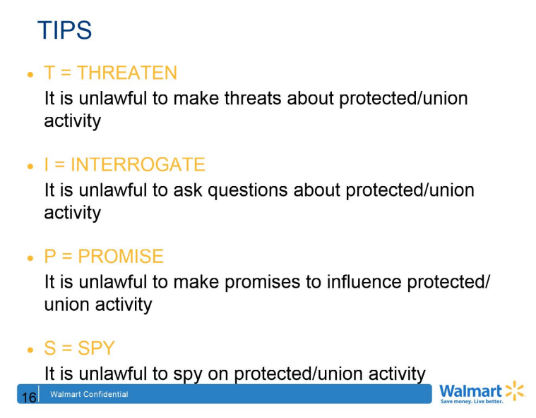 Inside the Controversial Walmart Anti-Union Training Policy