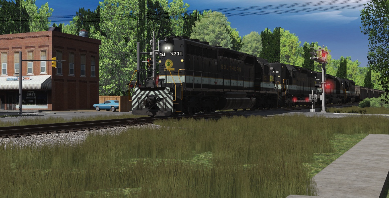 Throwback to the Belmont Coal Train in early May 1973