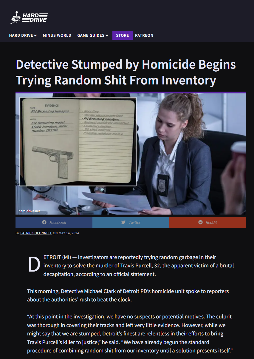 A Totally Unrelated Article About Hard Drives...