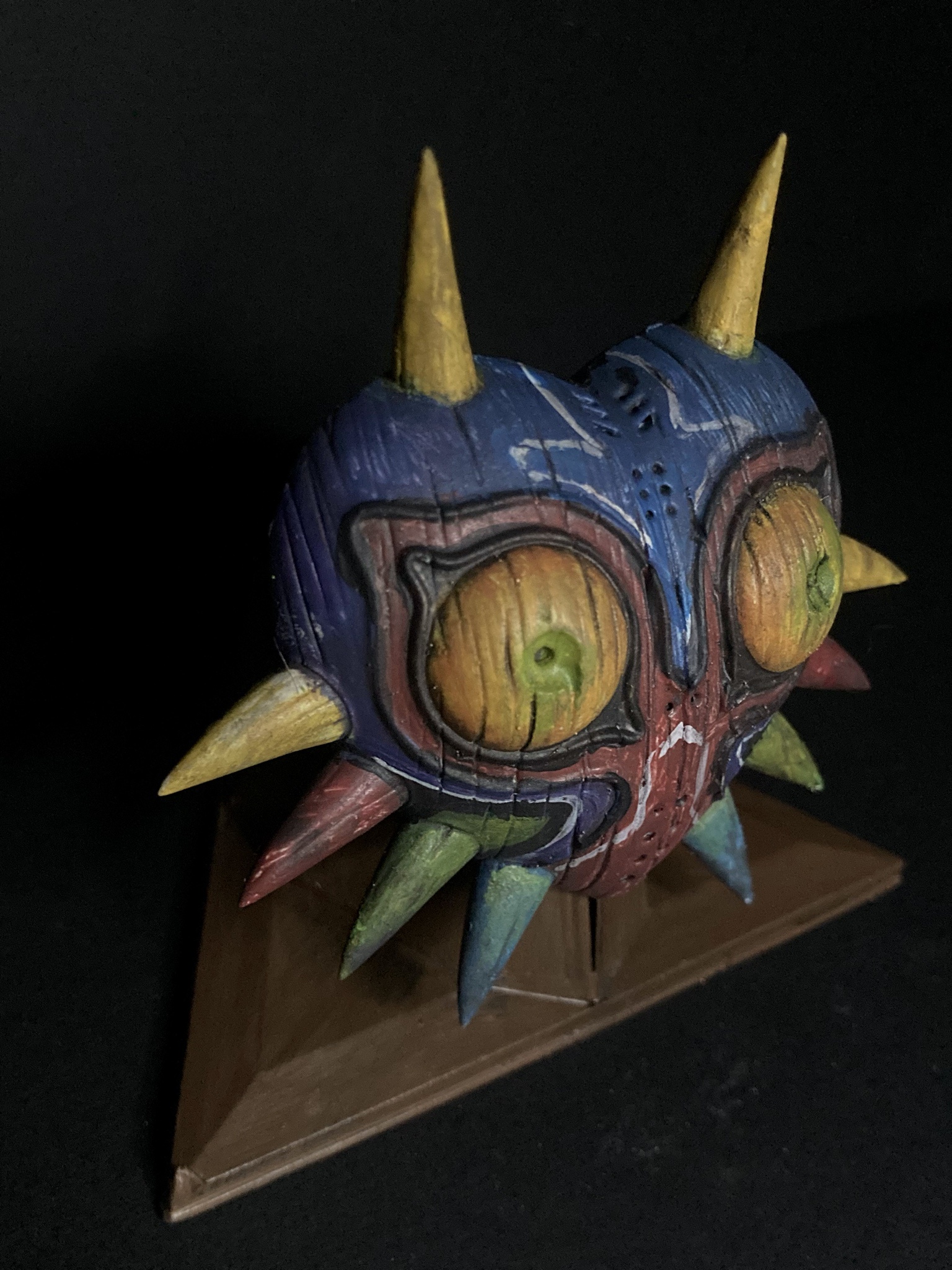 Artober Day 23: Showcasing My Majora's Mask 3D Print and Paint