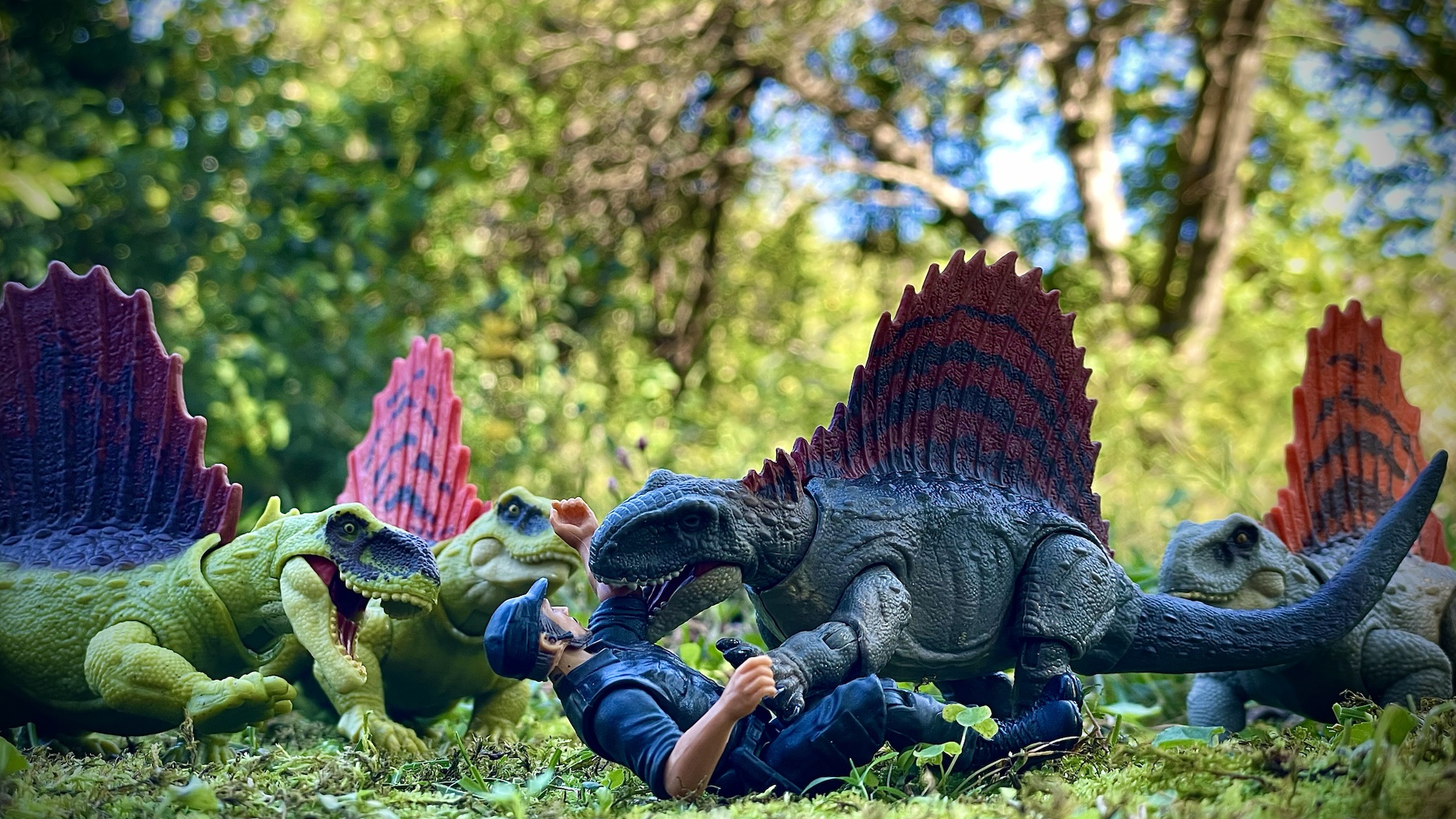 The Intense Feeding Frenzy of the Dimetrodon