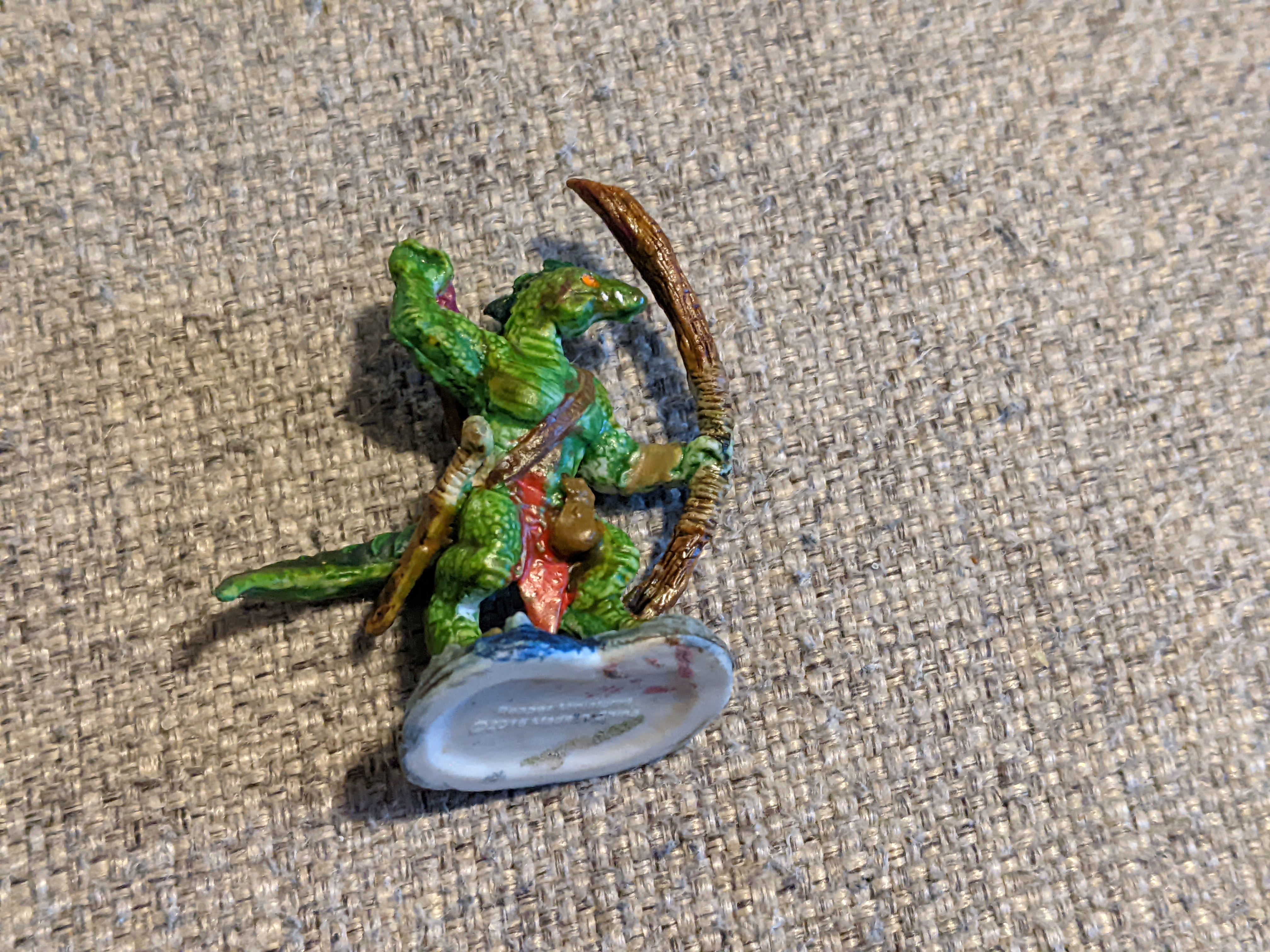 A Week of Miniatures: Meet the Lizardfolk Archer