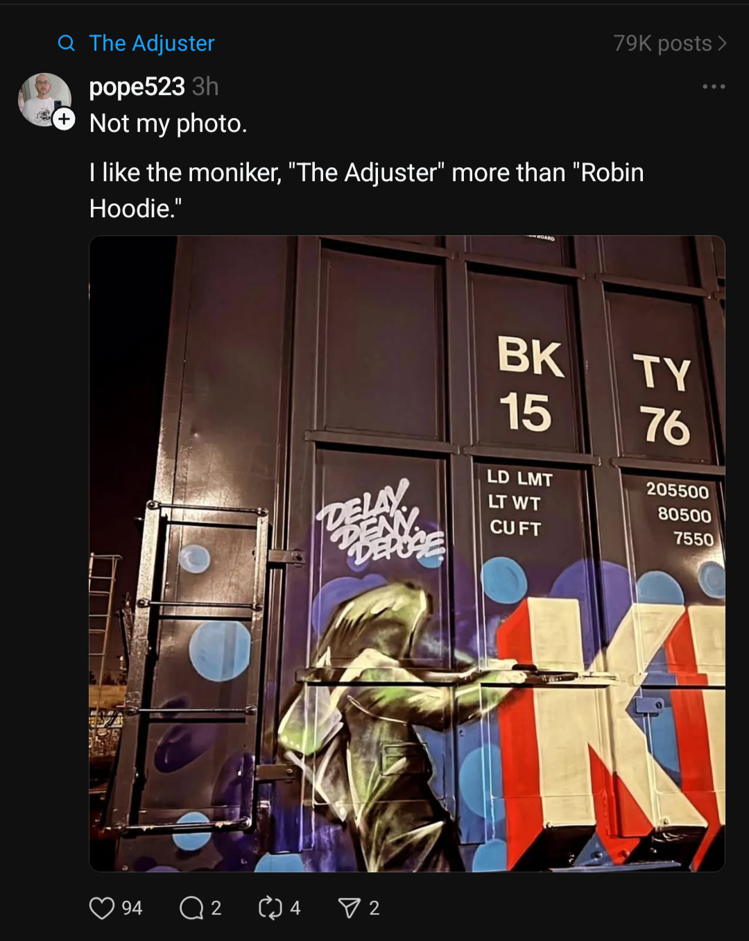 Meet The Adjuster: A figure of change.