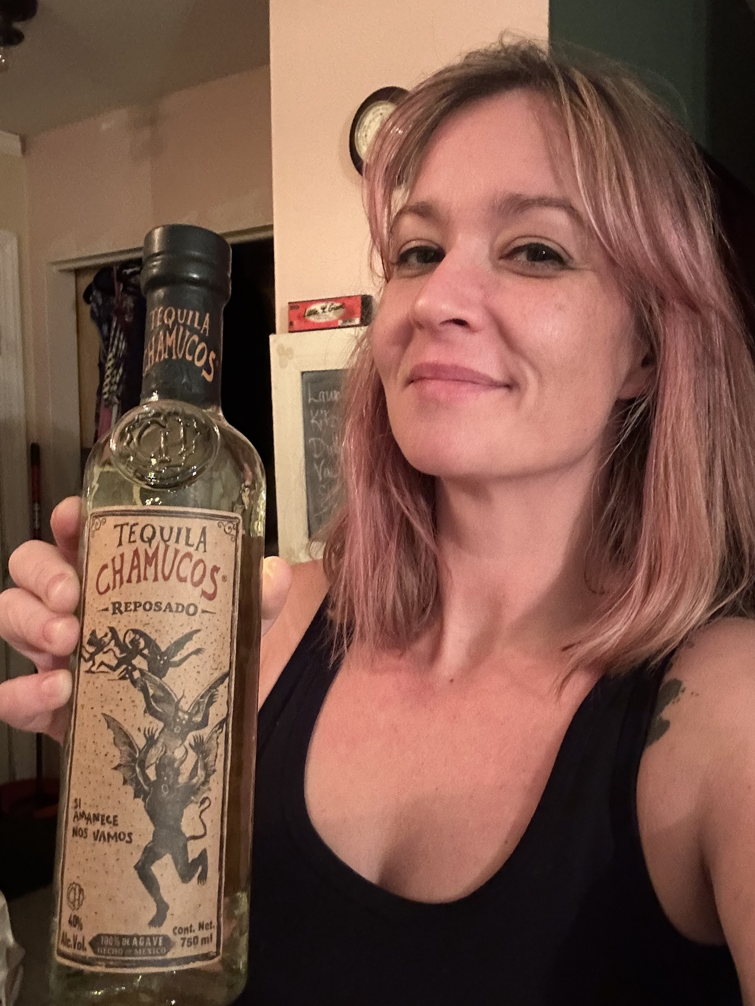 Crafting and sipping tequila…