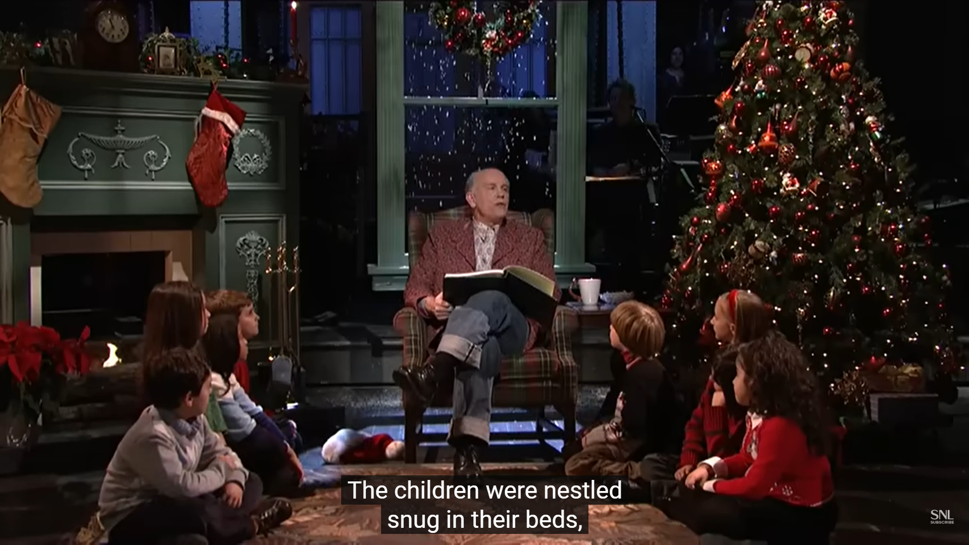 John Malkovich's Unique Take on 'Twas the Night Before Christmas'