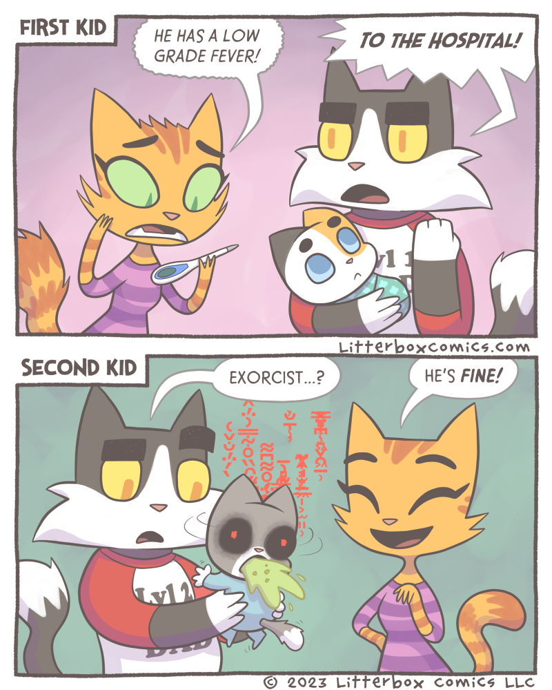 The Trials of Being the Second Child [OC]