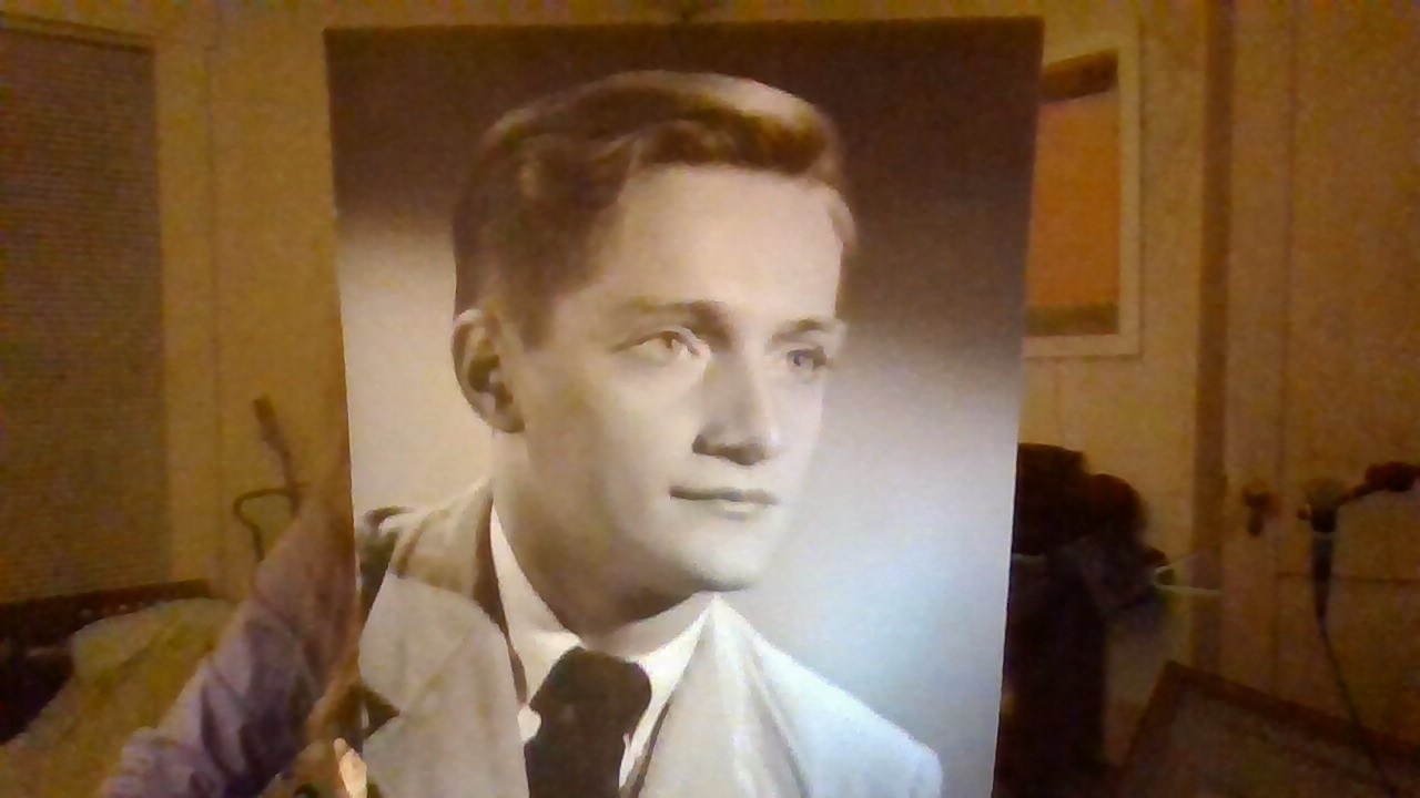 Just Discovered My Dad's High School Graduation Photo – What a Handsome Guy!