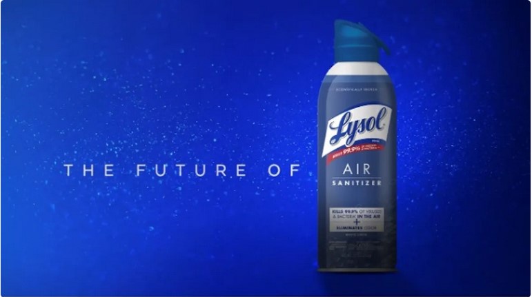Introducing the Revolutionary Breathable Lysol!
