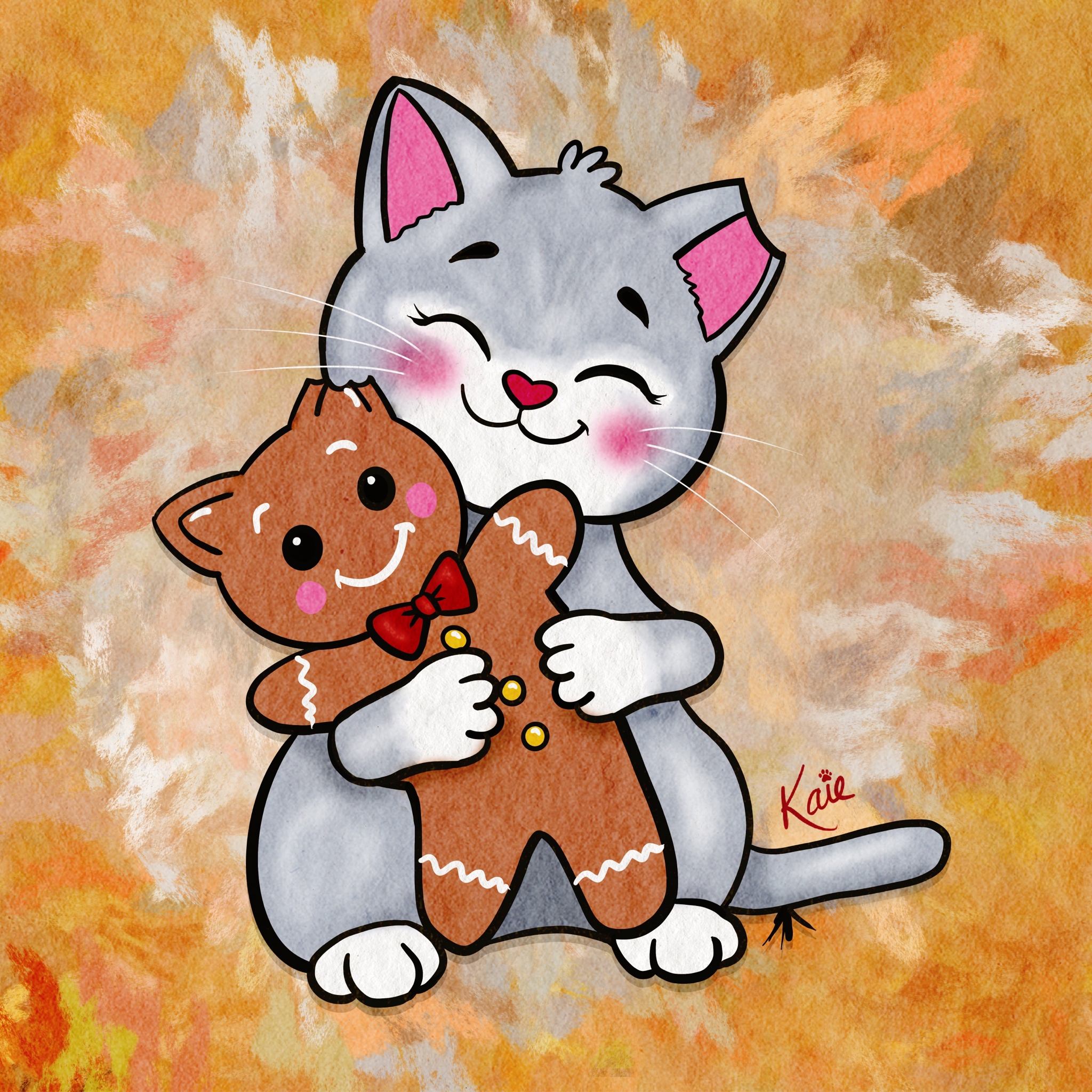 Baloo's Catmas Countdown: Today's Artistic Creation