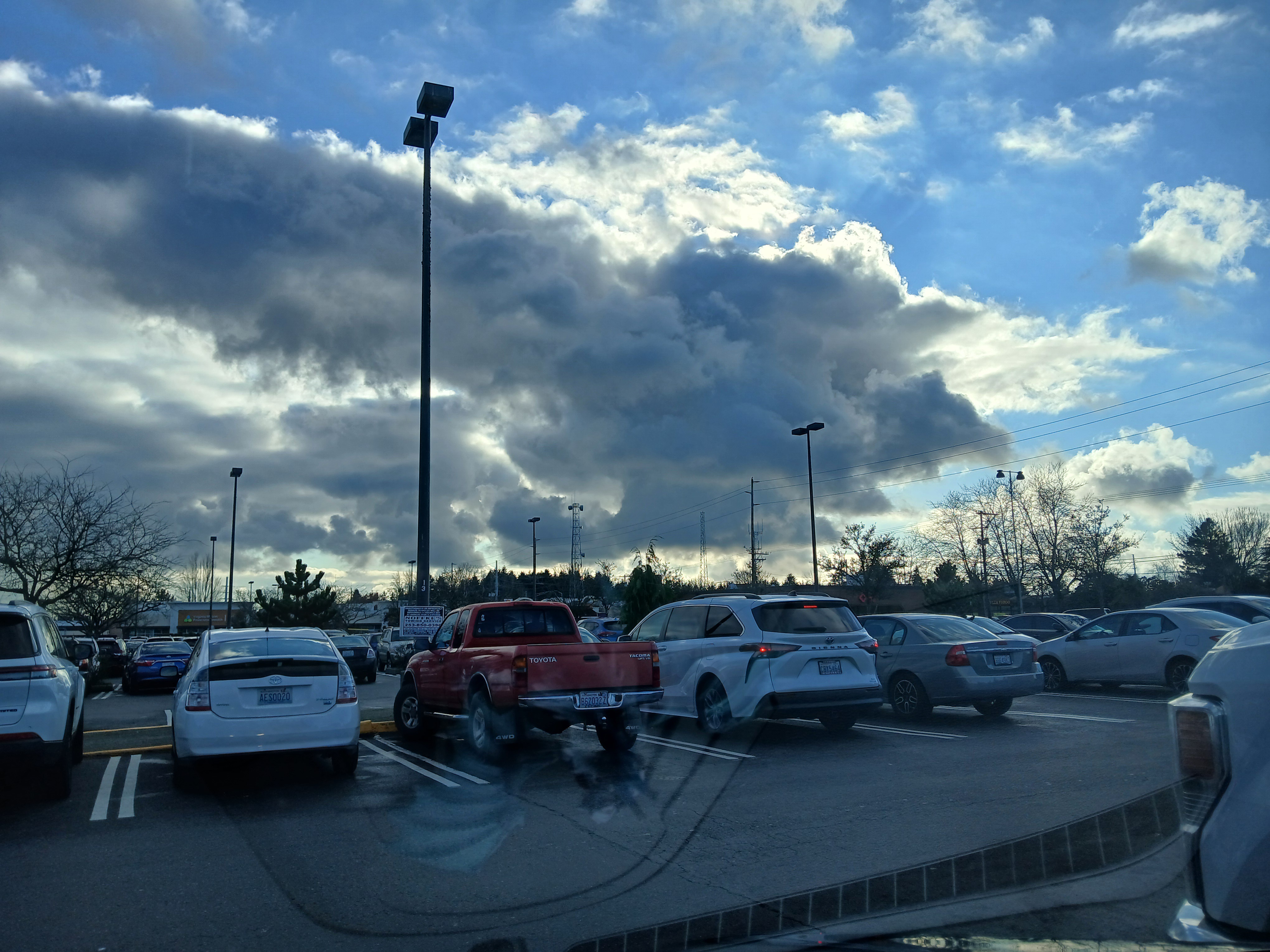 Fluffy Clouds in the Sky