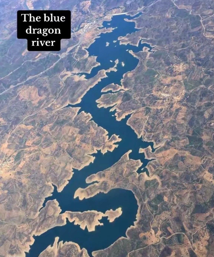 A Stunning River Shaped Like a Dragon