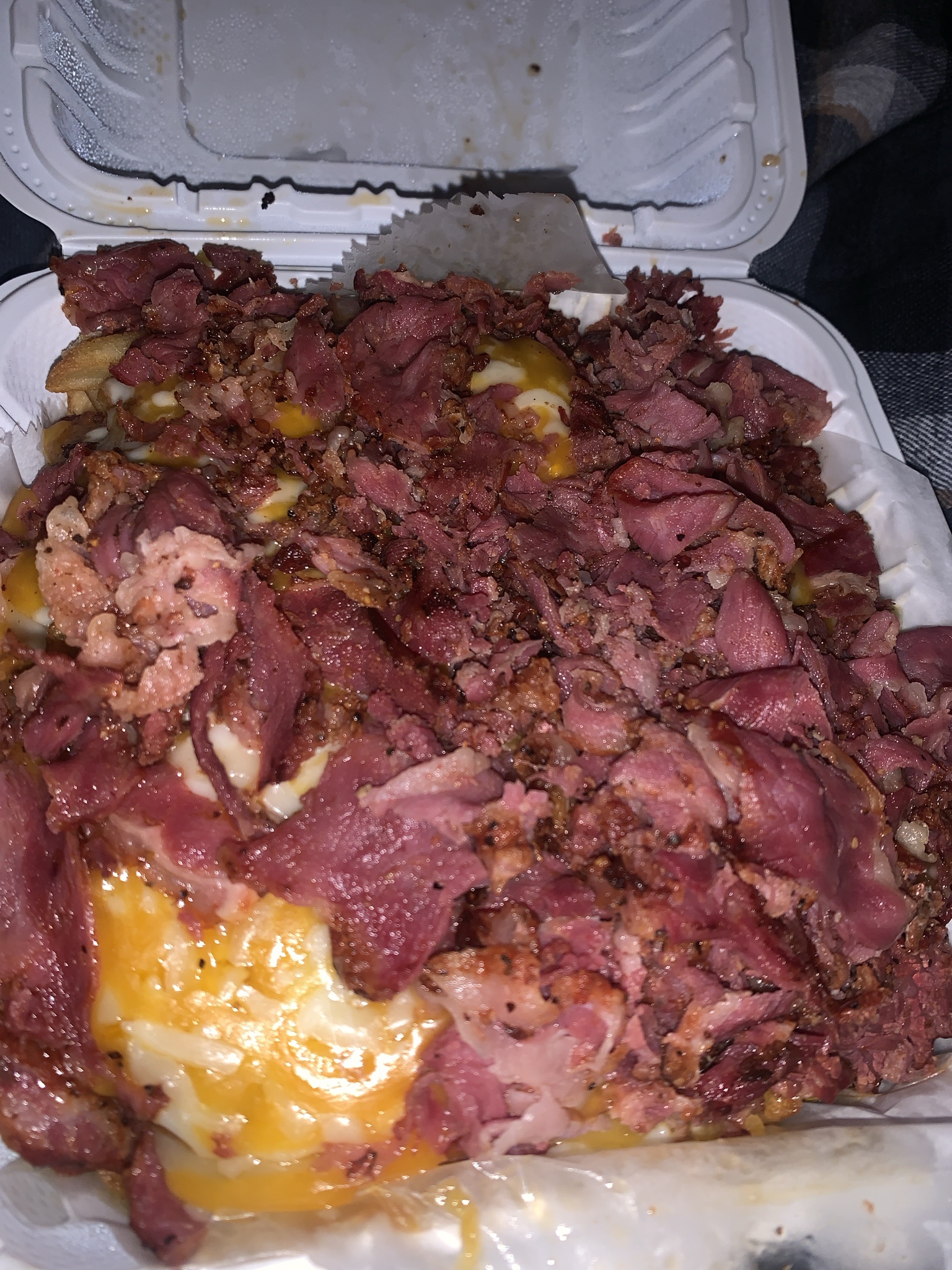 Indulgent Pastrami Chili Cheese Fries Await!