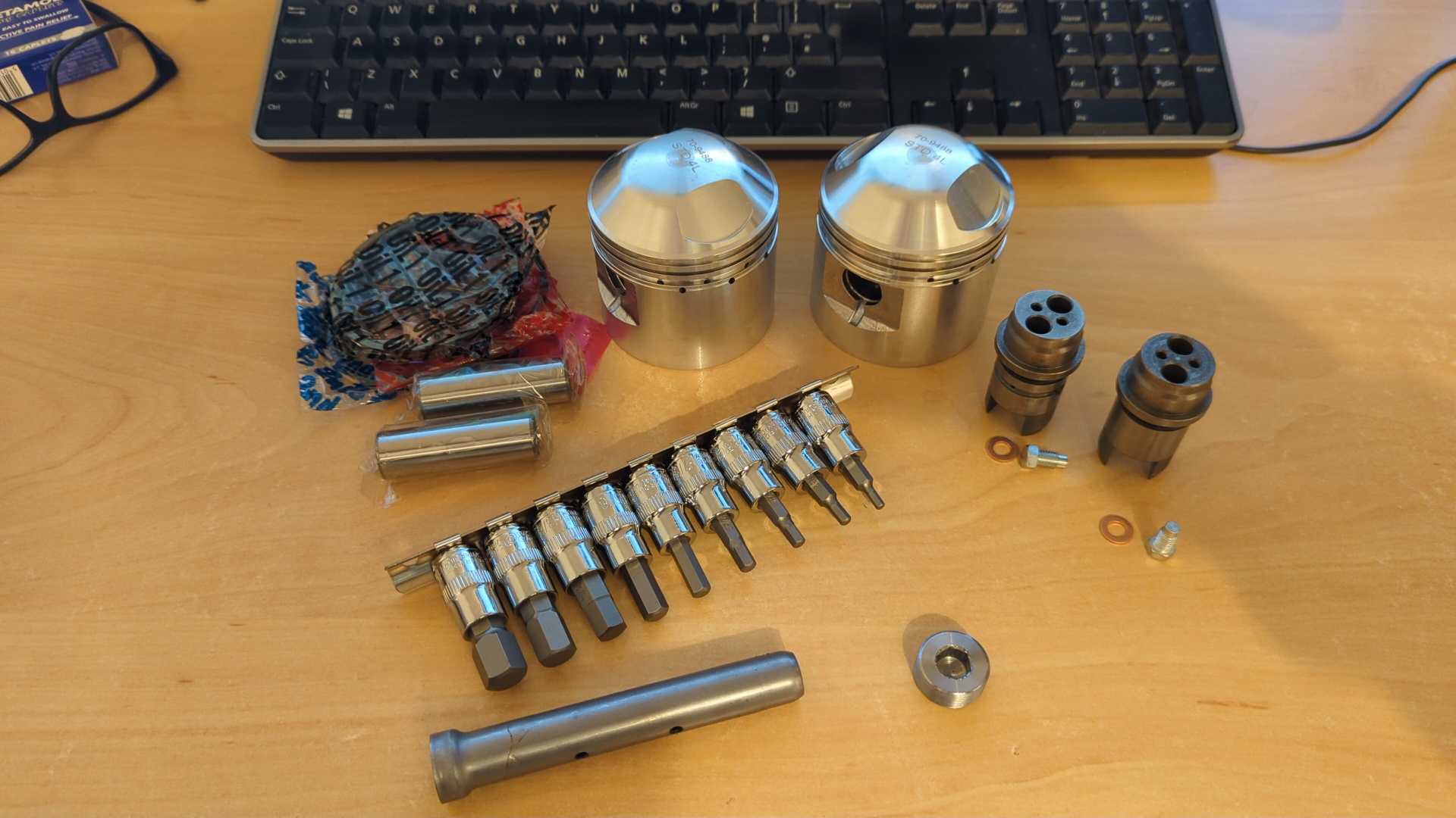 Searching for new and used parts for a Triumph rebuild.
