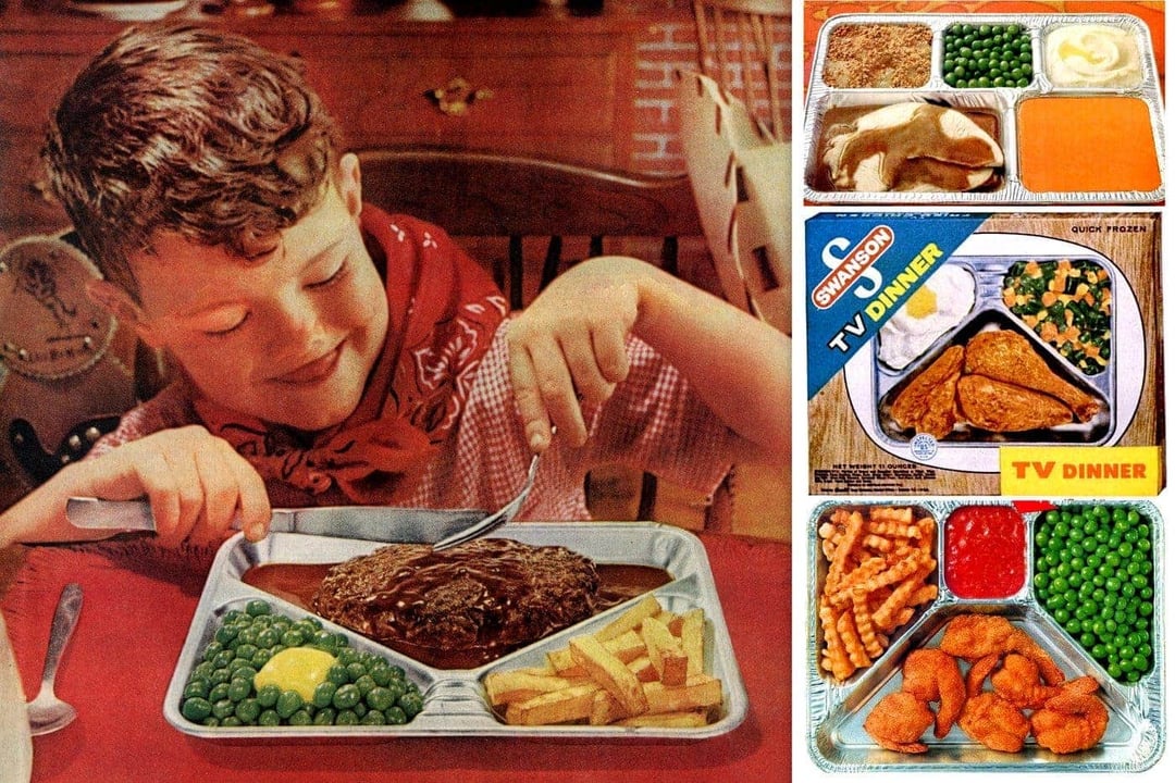 Nostalgia Alert: Remembering the Original 1950s TV Dinners - Hot and Crisp from the Oven!