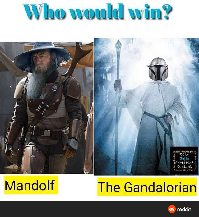 Mandolf's Intimidating Stare: Don't Mess with Him