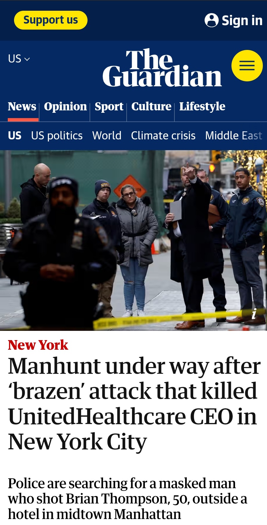 Oh no, but let's move on...