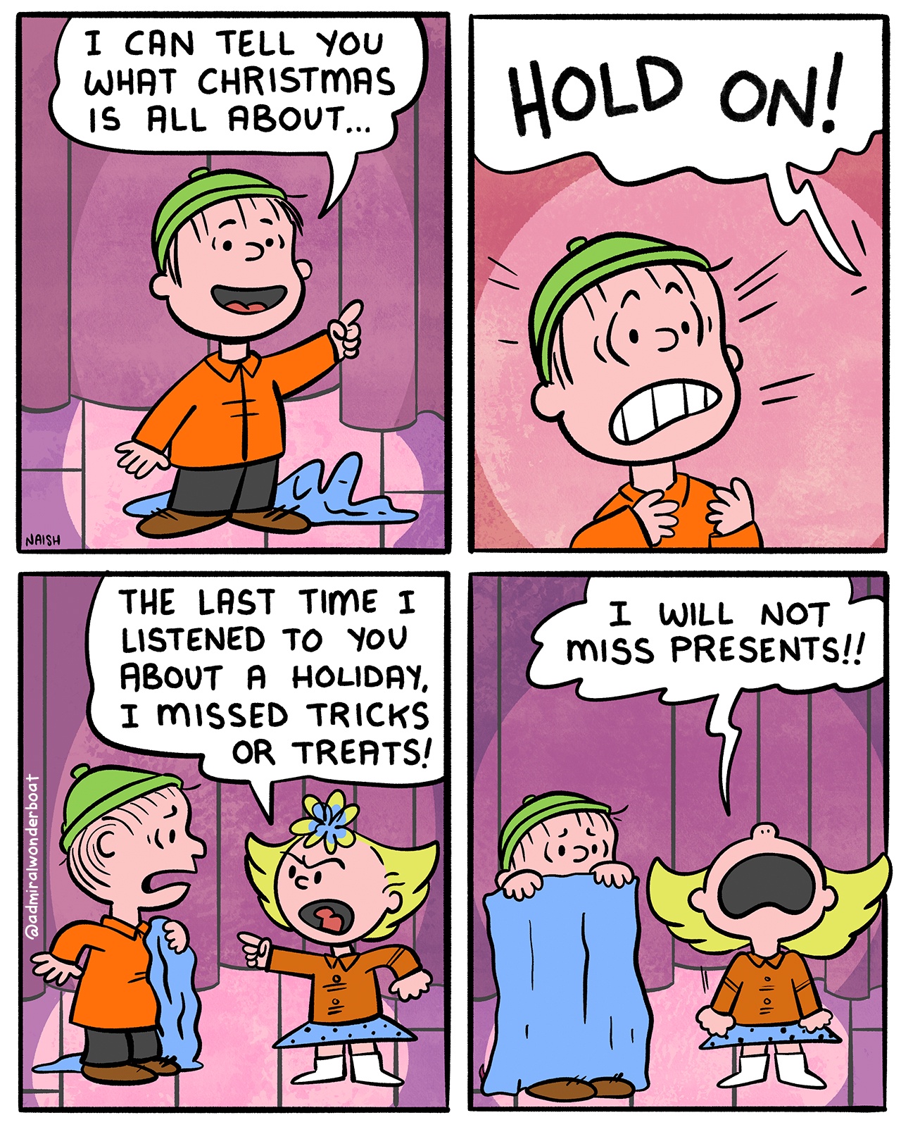 Sally's Not Falling for That Trick Again!