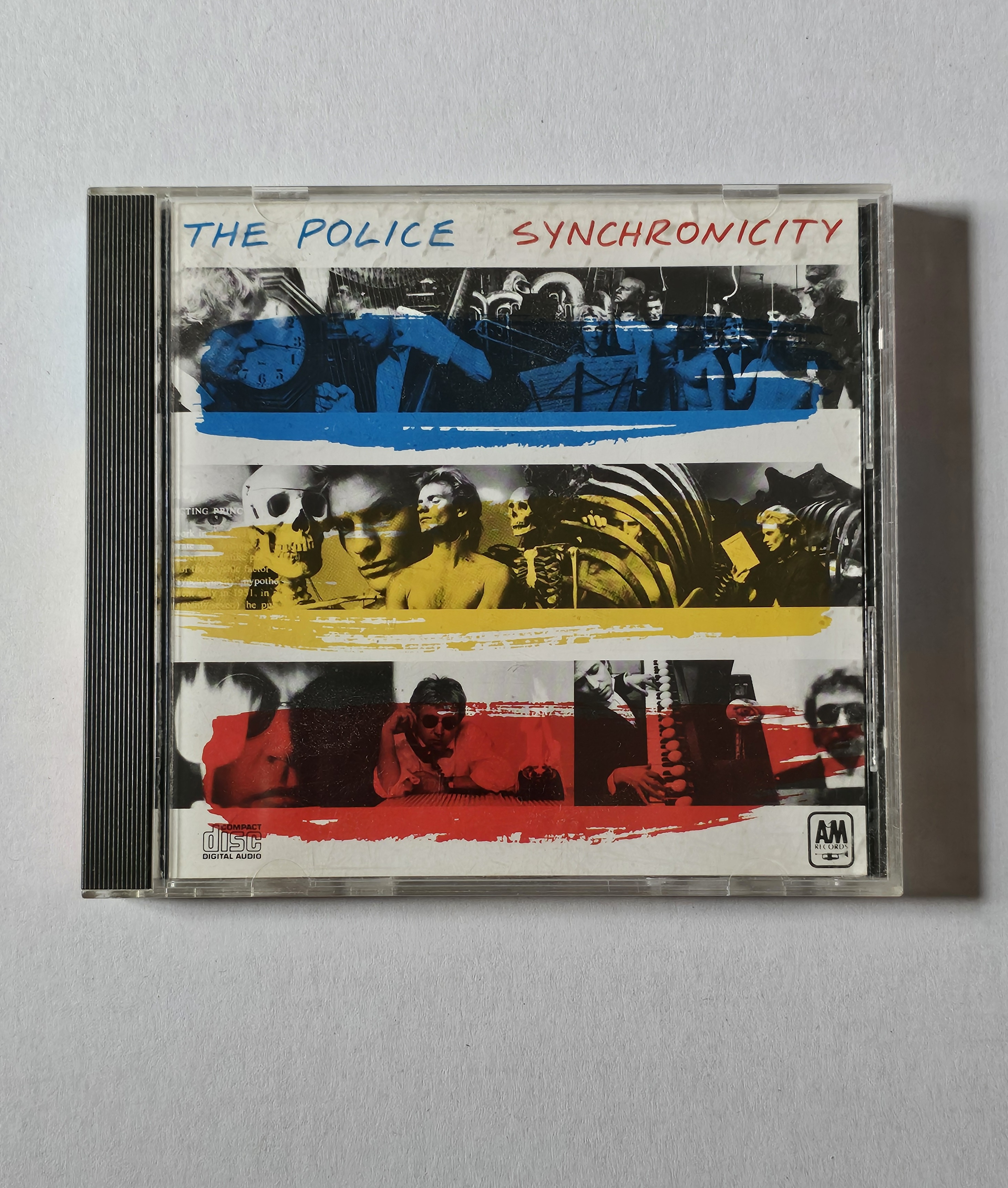 A nod to The Police's Synchronicity from 1983