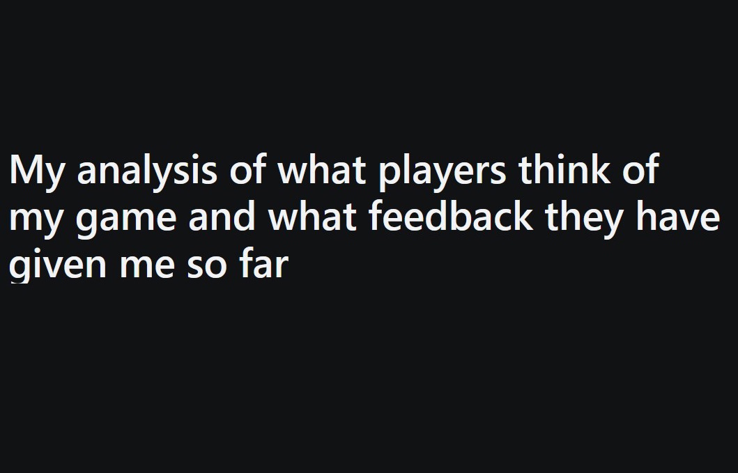 Musings from the Mind of a Game Developer