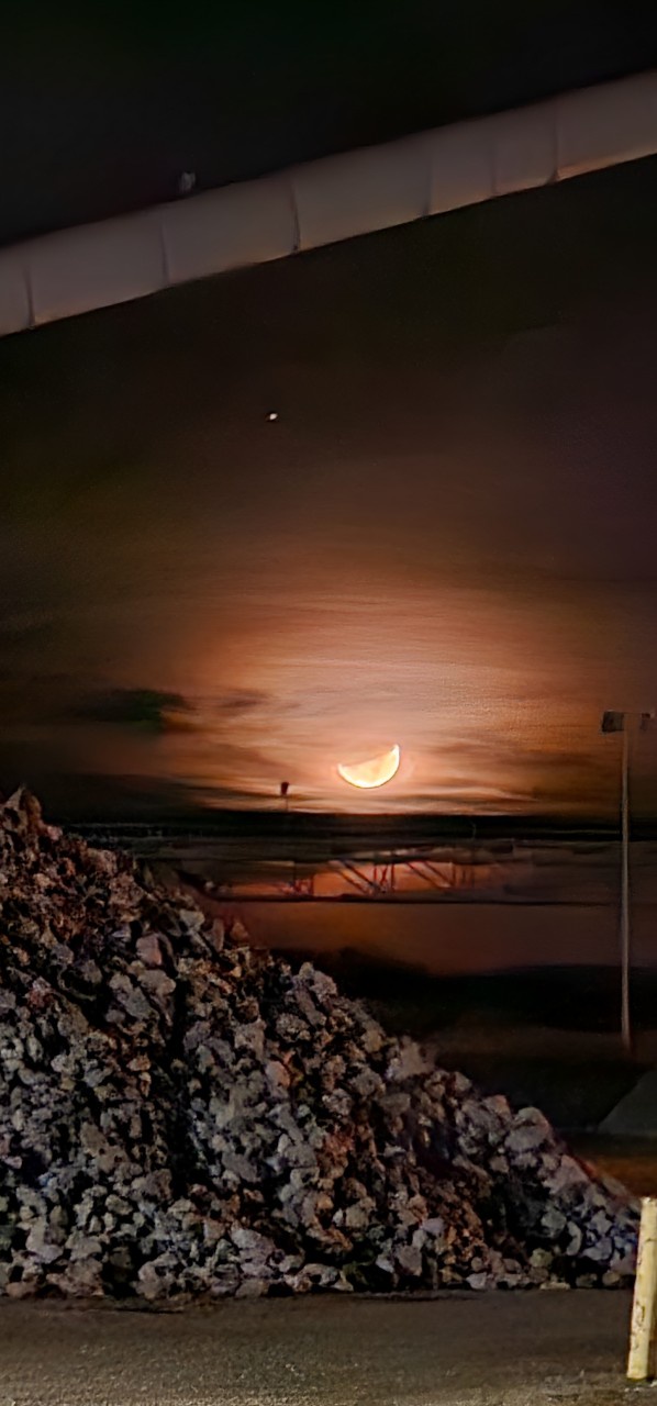 Behold the Enchanting Orange Moon
