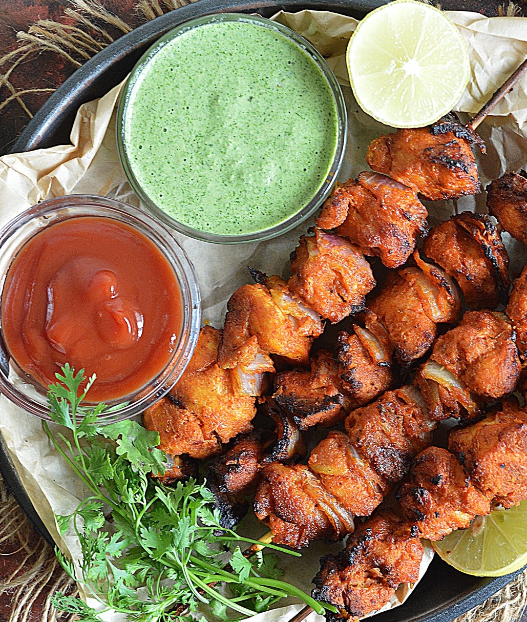 Delicious Kabab and Chutney Combo