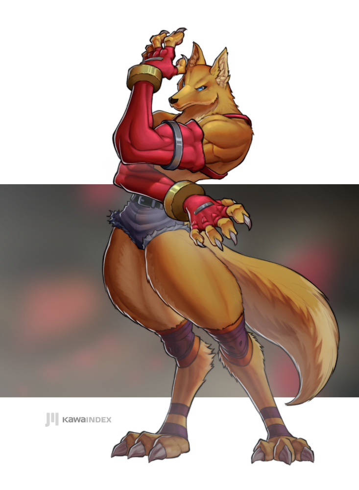 Stunning Bloody Roar Fan Art by KawaINDEX