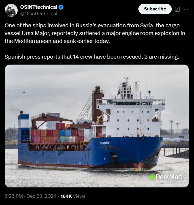 Surprisingly Made More Progress Than Expected Given Russia's Ship Maintenance History!