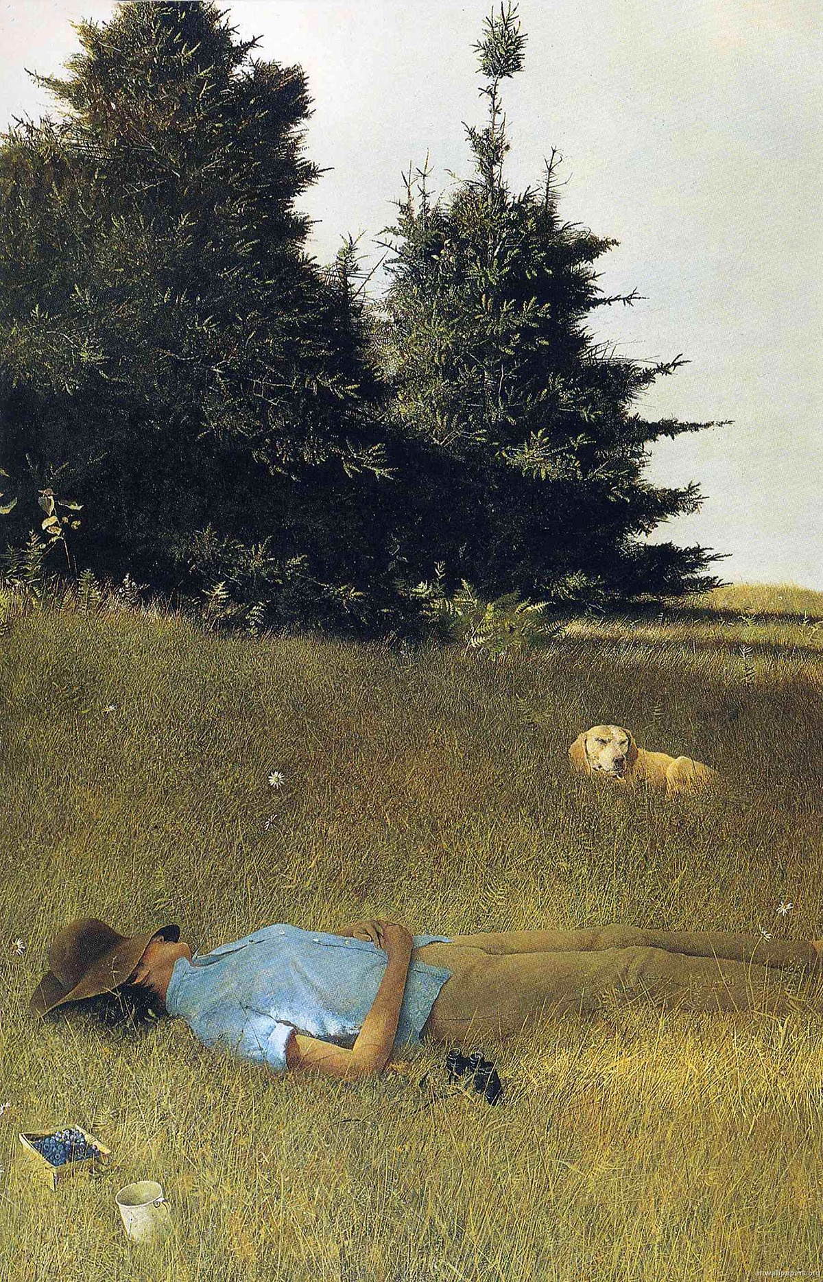 Andrew Wyeth's Distant Thunder: A Masterpiece from 1961