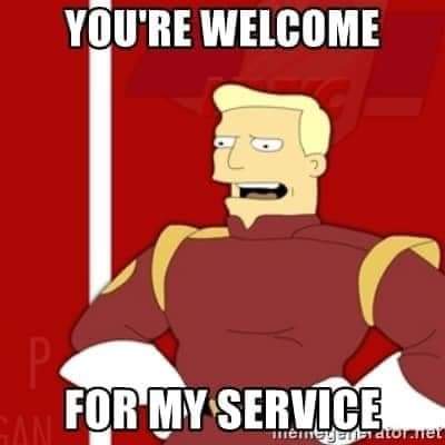Zapp! The unexpected surprise!