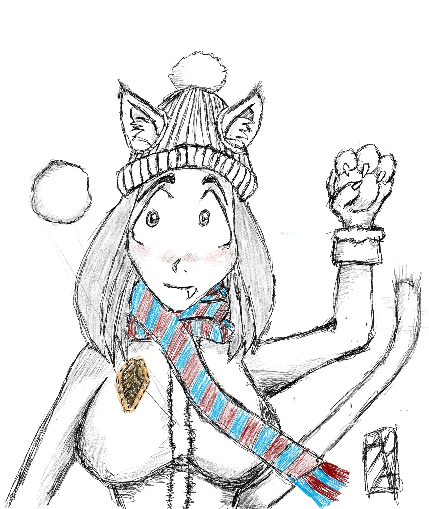 Day 142: Drawing Catgirls Until I Find My Cosplay Dream Girl