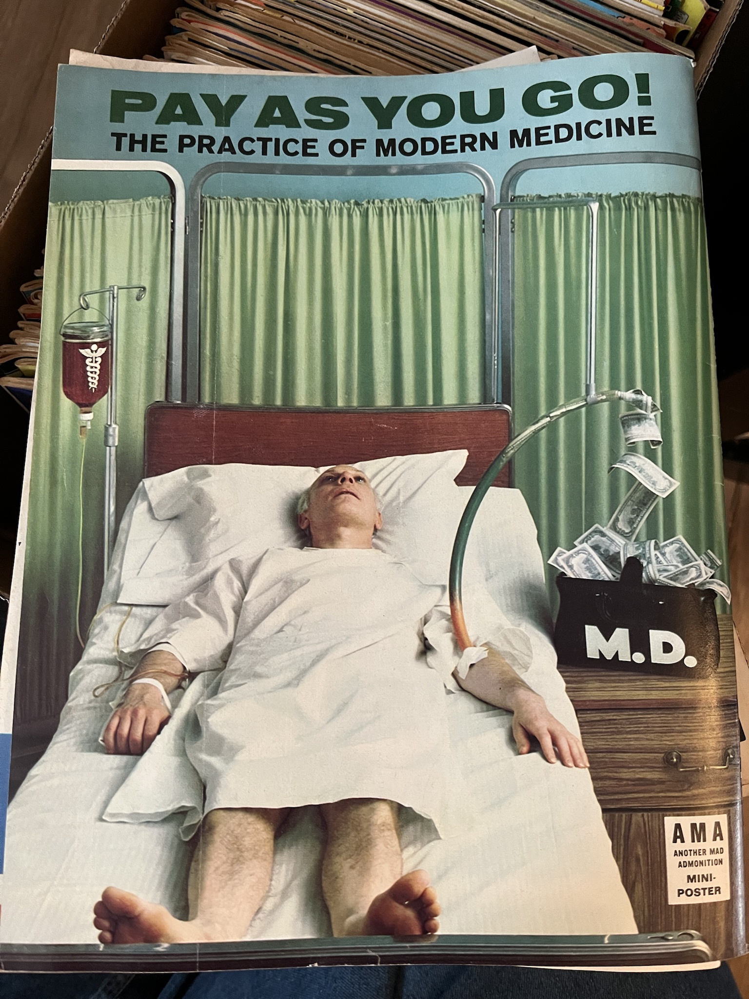 Throwback to January 1977: This MAD Magazine artwork shows how much has changed over the years.